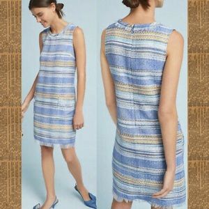 anthropologie shift dress